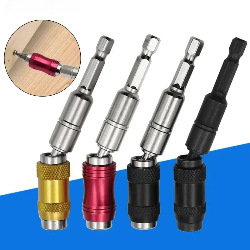 1/4" Hex Magnetic Drill Bit Extension Rod Quick Change Holder Drill Bit Holder PLUSH