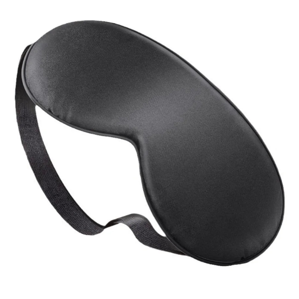 MERALL Mulberry Silk Sleep Eye Mask – 3D Blackout Eyeshade Silk Sleep Eye Mask PLUSH