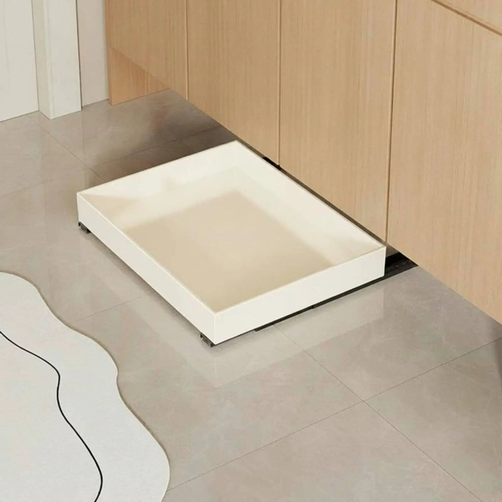 Under Cabinet Pull-Out Shoe Drawer | Iron Storage Rack Shoe Storage Drawer PLUSH