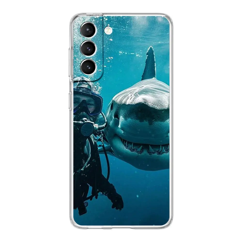Underwater Diver Phone Case Samsung Galaxy S22–S26 Ultra Phone Case Cover PLUSH -5 For Galaxy S24Ultra