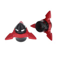 Motorcycle Crash Fork Cups CNC Aluminum Dirt Bike Protectors Motorcycle Fork Protectors PLUSH Red