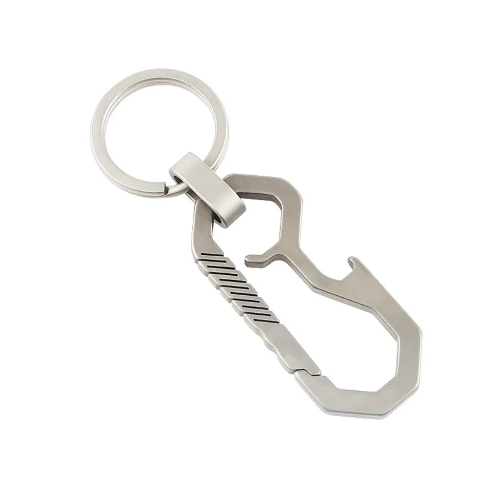 Titanium Alloy Animal Keychain & Bottle Opener | Unisex Gift Animal Keychain PLUSH Style 1