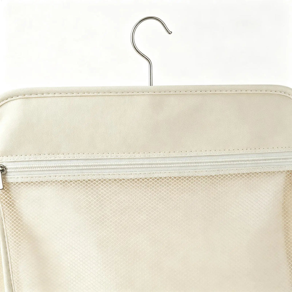 Hanging Mesh Closet Organizer – 3-Pocket Wardrobe Storage Bag Closet Organizer Bag PLUSH