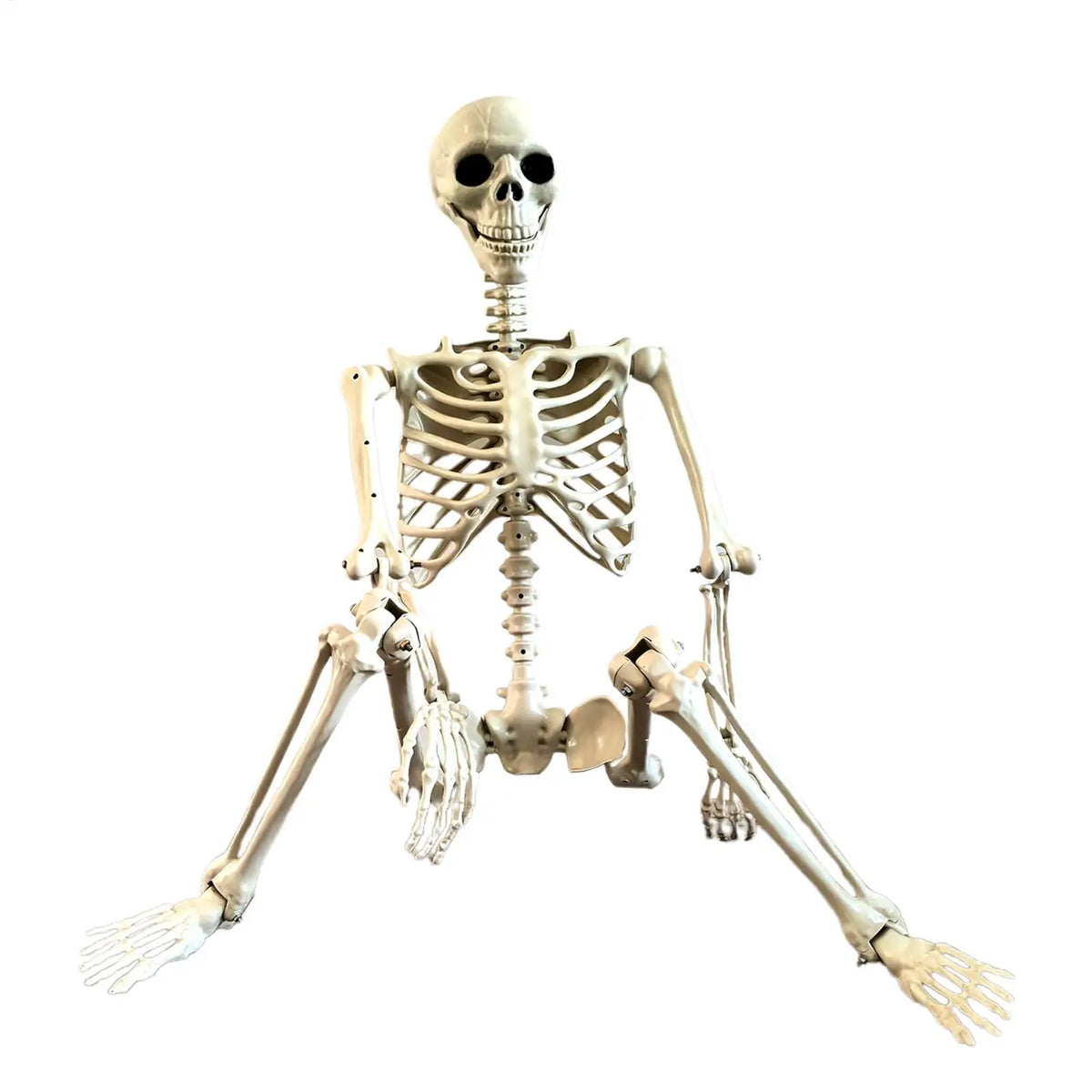 90cm Posable Halloween Skeleton Prop – Haunted House Decor Halloween Skeleton Prop PLUSH