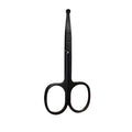 Round Head Safety Nose Hair Scissors – Stainless Steel Grooming Scissors PLUSH 1pc