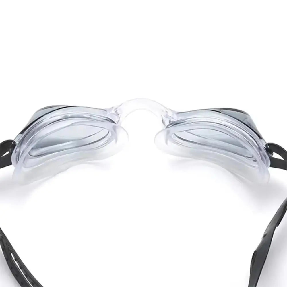 Silicone Swimming Goggles Wide View Anti-UV + Storage Box Swim Goggles PLUSH