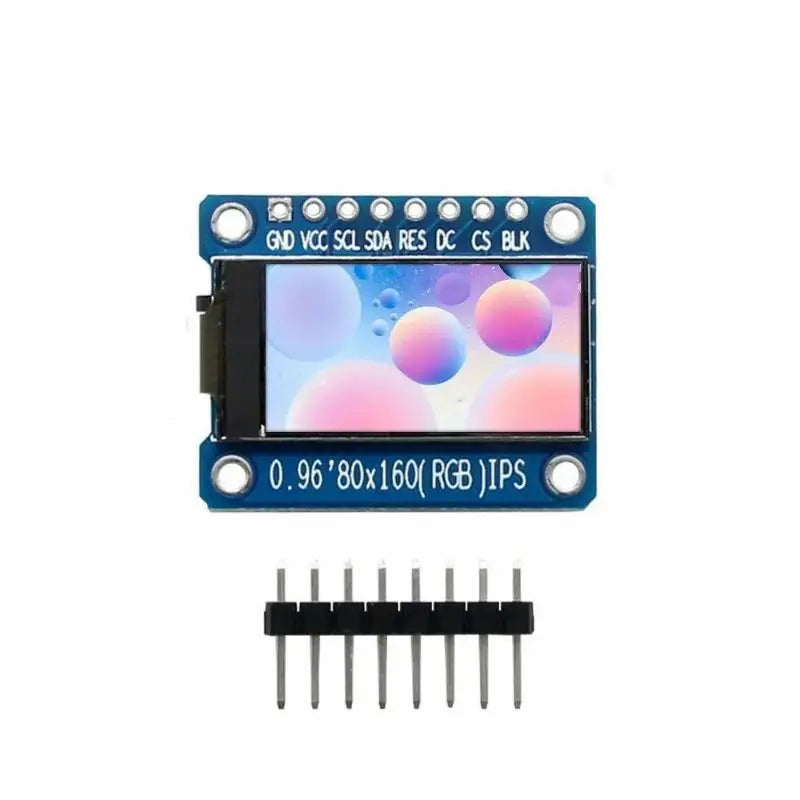 0.96" IPS TFT LCD Display Module 160x80 SPI ST7735S 3.3V LCD Display Module PLUSH