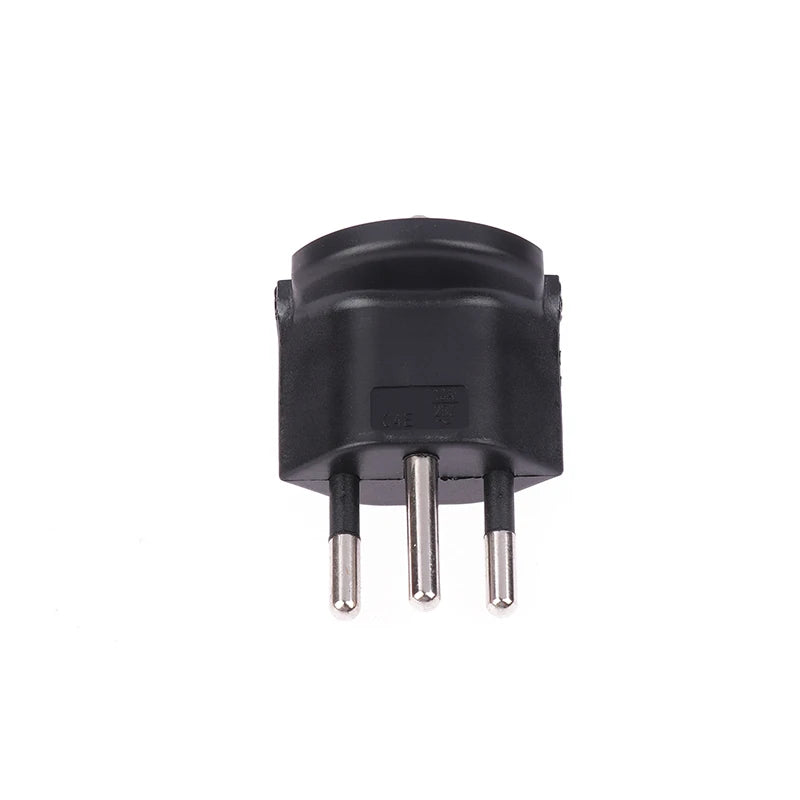 EU to Swiss Plug Adapter 10A 250V | Europe to Switzerland Travel Travel Plug Adapter PLUSH