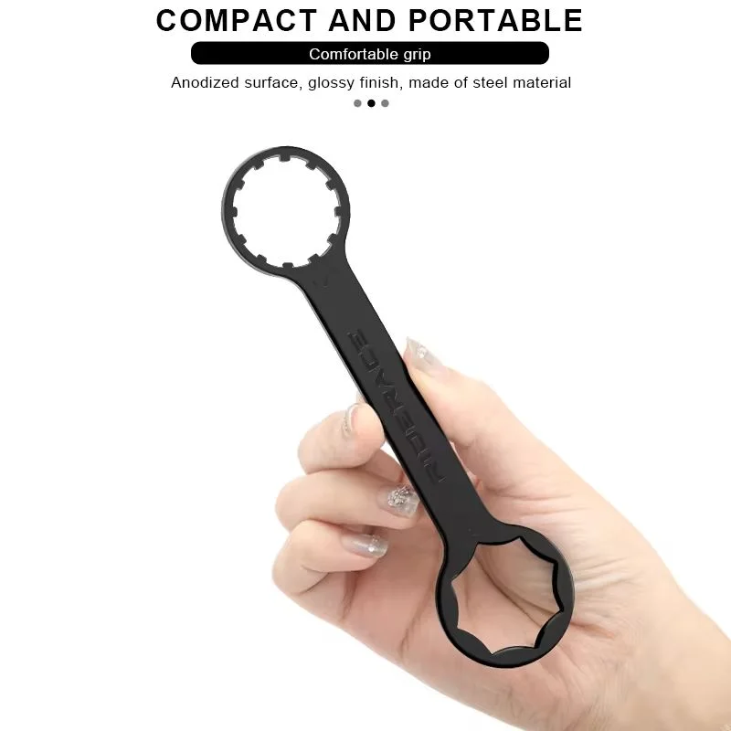 Bike Front Fork Wrench – Suntour XCM XCR RST Suspension Cap Tool Bicycle Repair Tool PLUSH