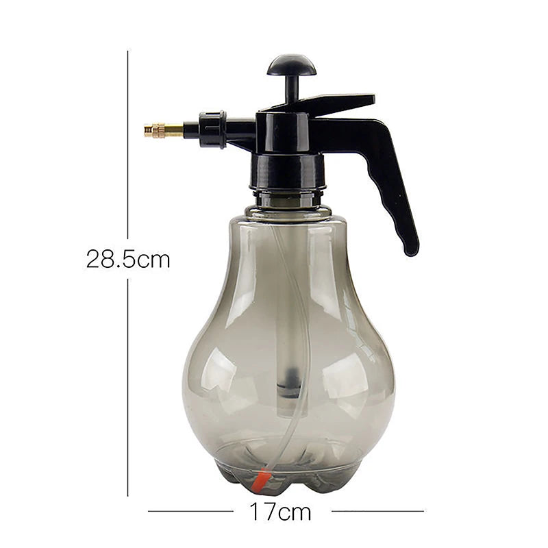 1.5L Hand Pressure Garden Sprayer – 2-in-1 Pump Bottle Garden Pump Sprayer PLUSH Gray B Gray