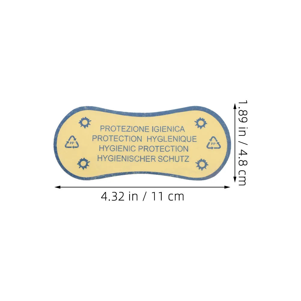 Swimwear Hygiene Stickers 30pcs – Adhesive Protective Liner Swimwear Hygiene Liner PLUSH