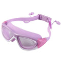 Kids Anti-Fog Waterproof Silicone Swim Goggles Ages 3–14 Kids Swim Goggles PLUSH purple