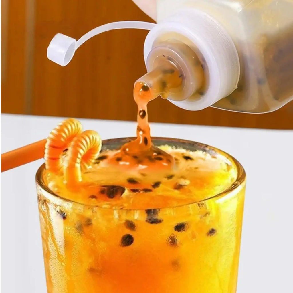 Large Caliber Condiment Squeeze Bottle – Kitchen Dispenser Condiment Dispenser Bottle PLUSH