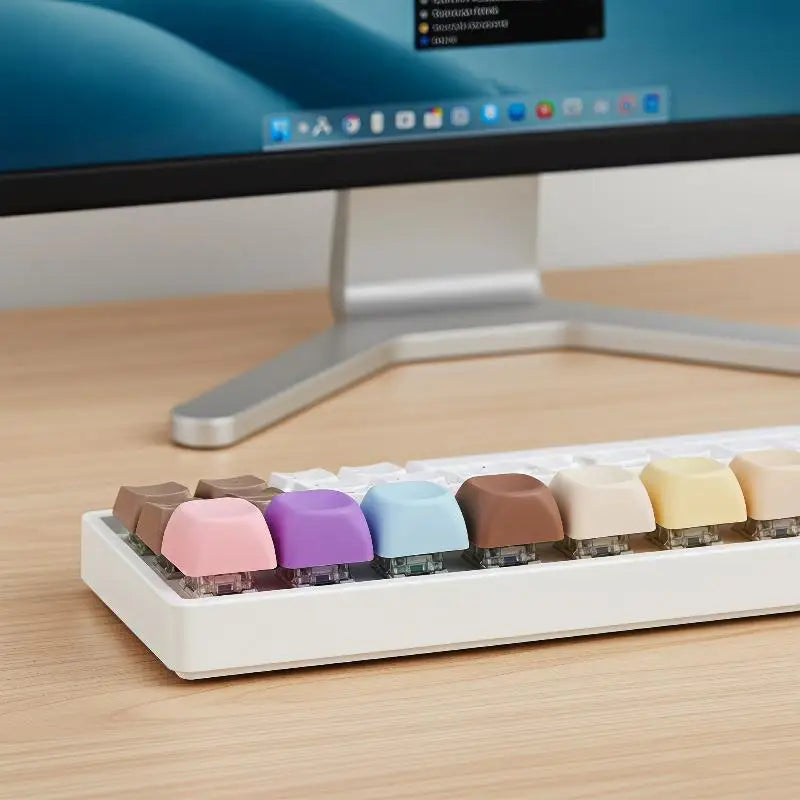 PBT Blank Keycaps 10/20pcs – DIY Mechanical Keyboard Key Covers Mechanical Keyboard Keycaps PLUSH