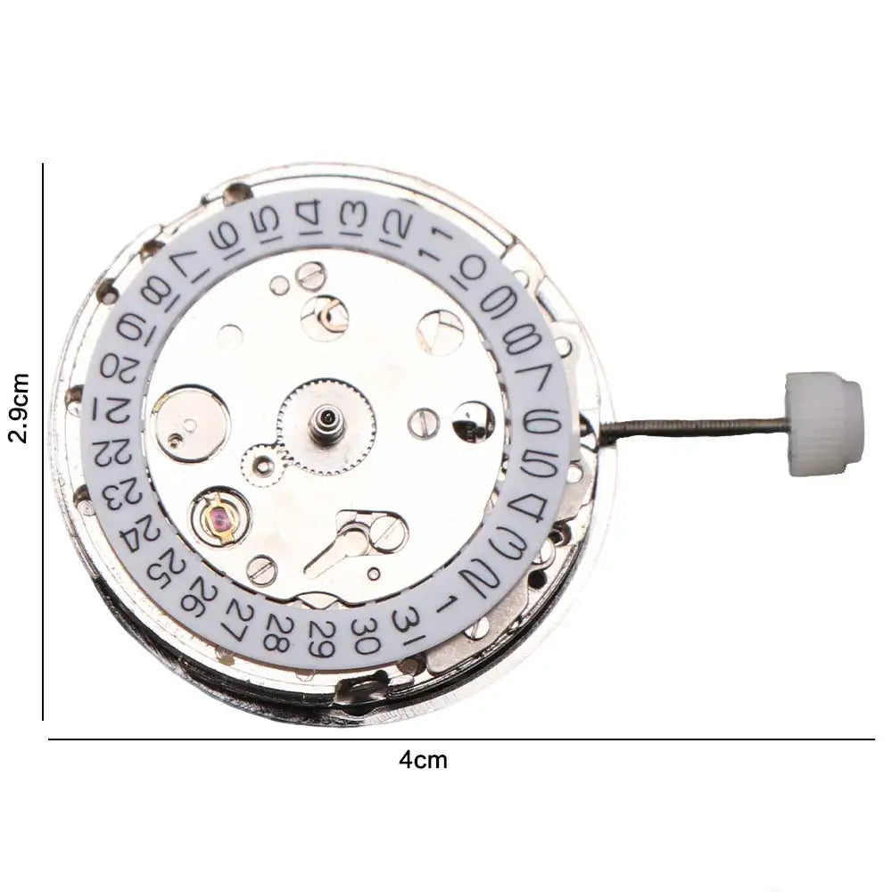 2813 Automatic Watch Movement 3-Hand Single Calendar Replacement Watch Movement PLUSH