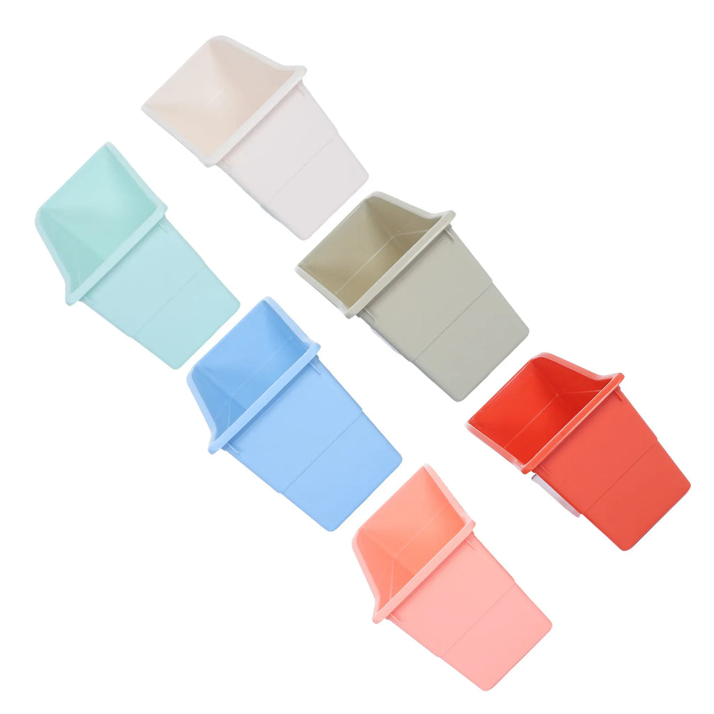 6-Pack Stackable Classroom Book Bins & Storage Organizer Classroom Storage Bins PLUSH