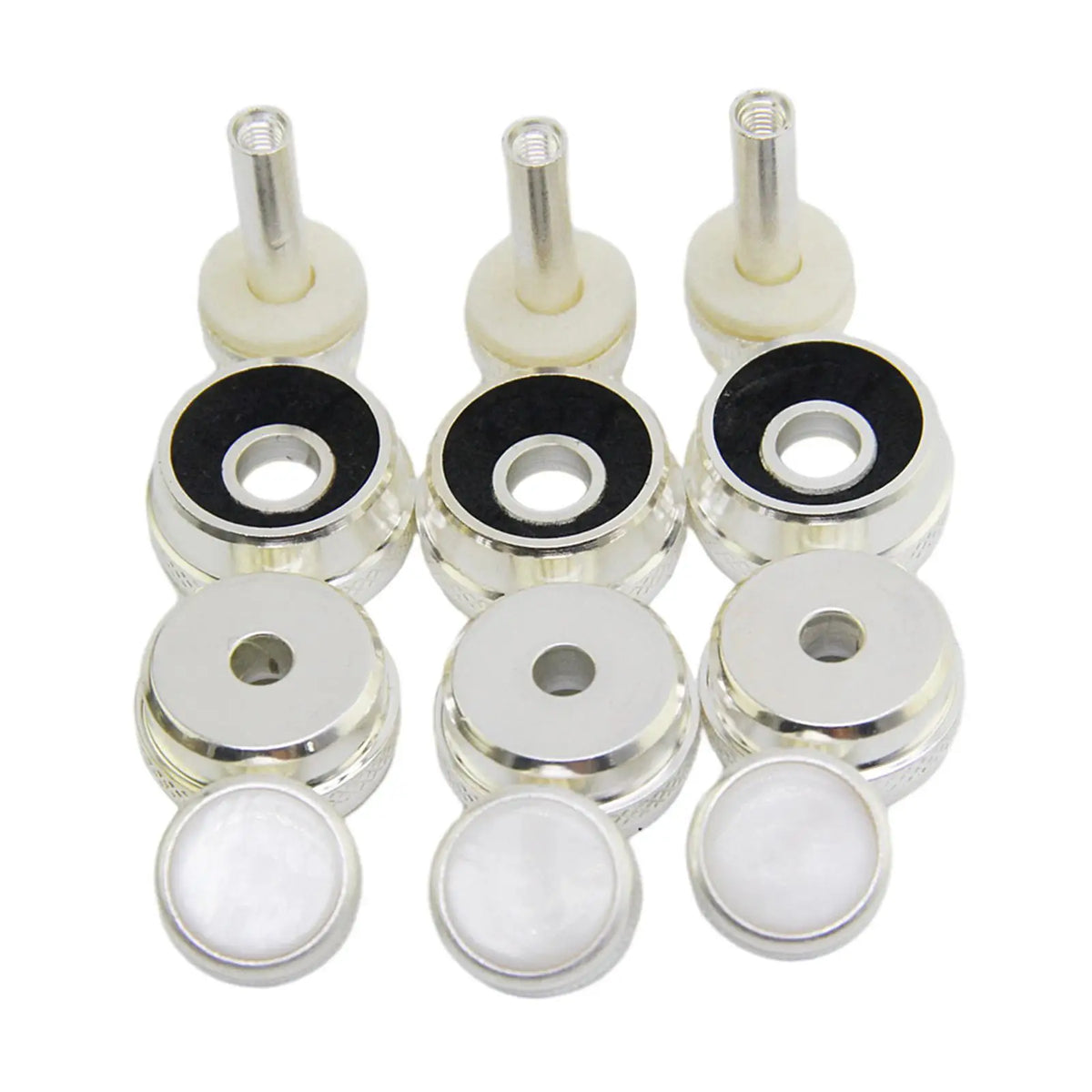 Trumpet Valve Repair Kit – Caps, Finger Buttons & Connecting Rods Trumpet Repair Kit PLUSH