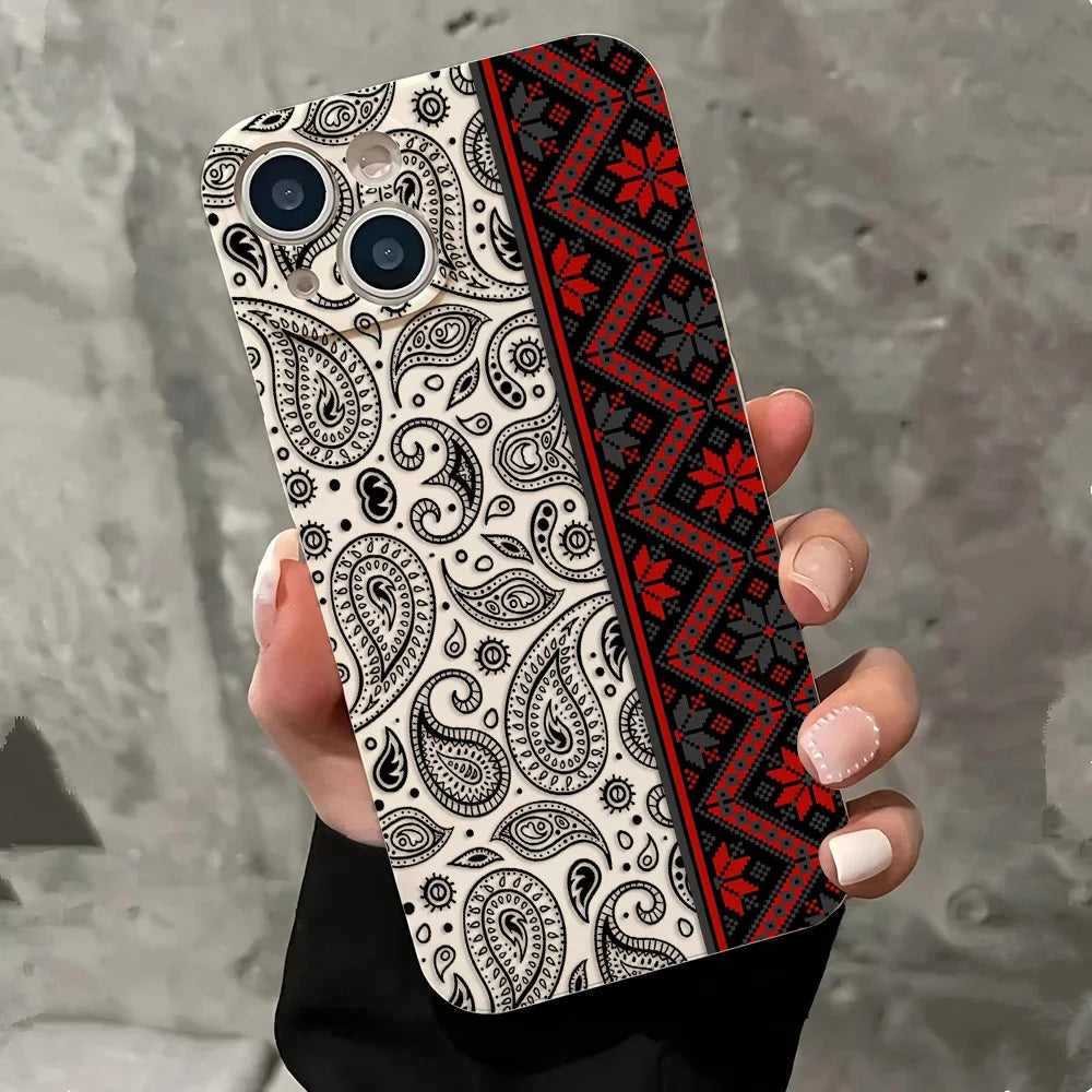 Vintage Totem iPhone Case – Shockproof Cover 7 to 17 iPhone Phone Case PLUSH -5 iPhone 16 Pro Max