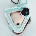 Transparent Strawberry Cake Bag Charm PVC Mini Display Pouch Bag Charm Pouch PLUSH Style 6