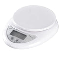 5kg Digital Kitchen Scale | LED Display & Tare Function Digital Kitchen Scale PLUSH LIGHT BLUE 5Kg