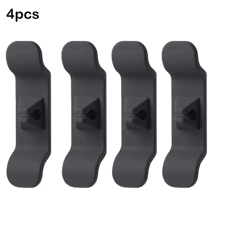 Kitchen Appliance Cord Wrapper & Cable Organizer Clips Cable Cord Organizer PLUSH Black 4 Pcs China Mainland