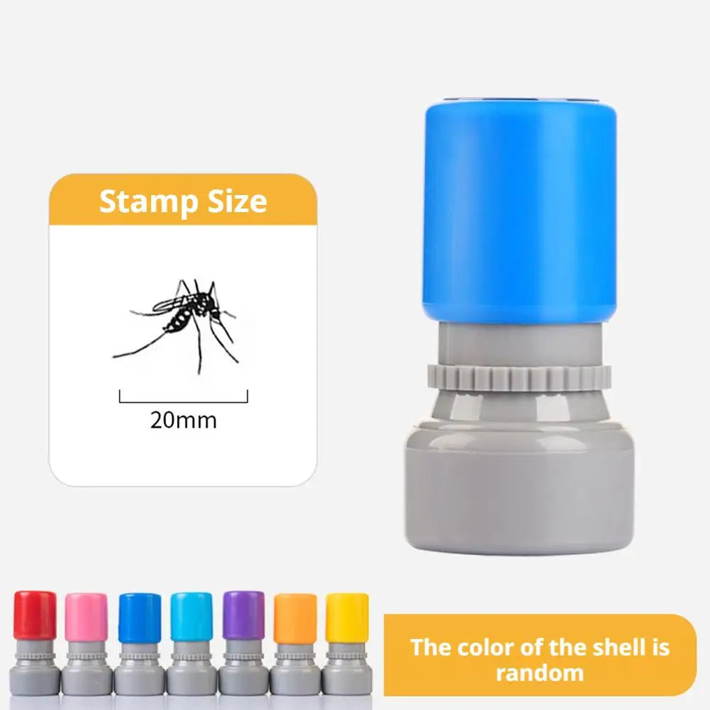 Funny Mosquito Stamp Gag Toy – Prank Ink Seal for Teens Novelty Gag Toy PLUSH