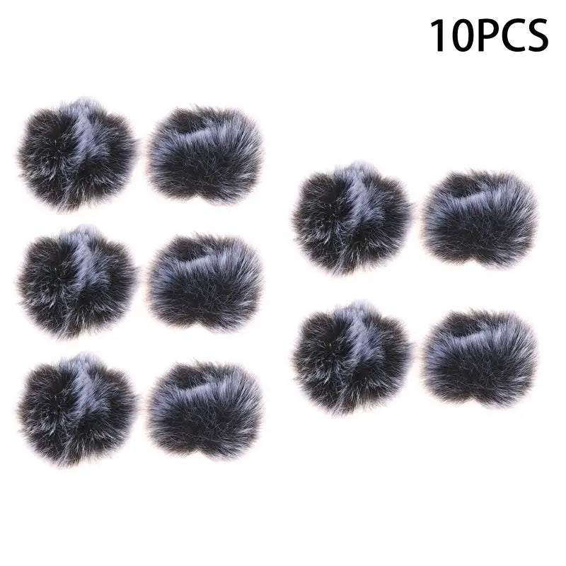 Lavalier Mic Plush Windscreen Cover – RODE BOYA D11 Universal Fit Microphone Windscreen PLUSH 10PCS