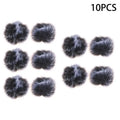 Lavalier Mic Plush Windscreen Cover – RODE BOYA D11 Universal Fit Microphone Windscreen PLUSH 10PCS
