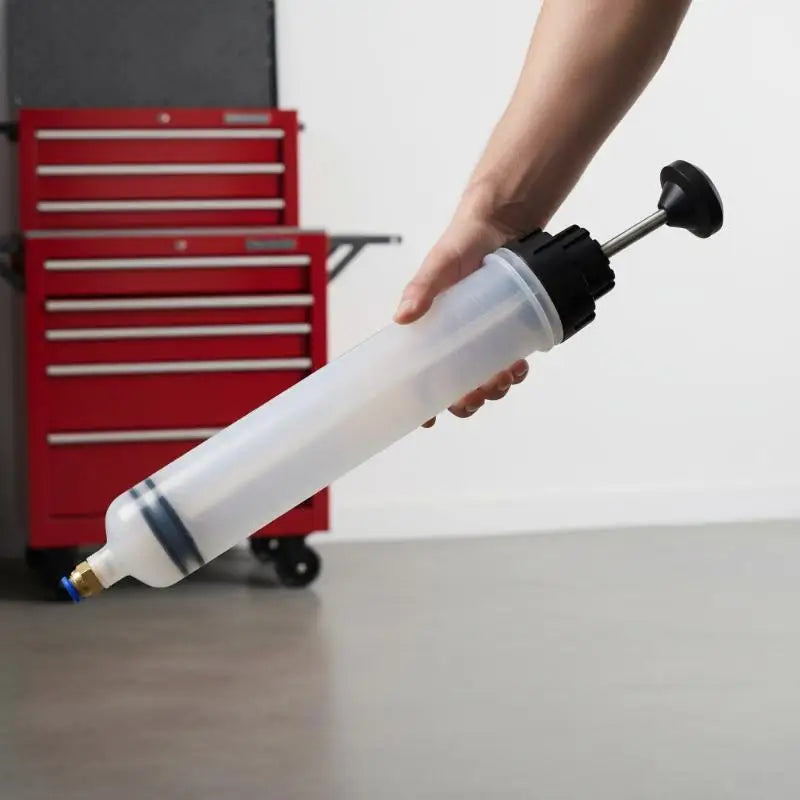 200ml Manual Oil Fluid Pump Syringe – Brake & Transmission Automotive Fluid Pump PLUSH