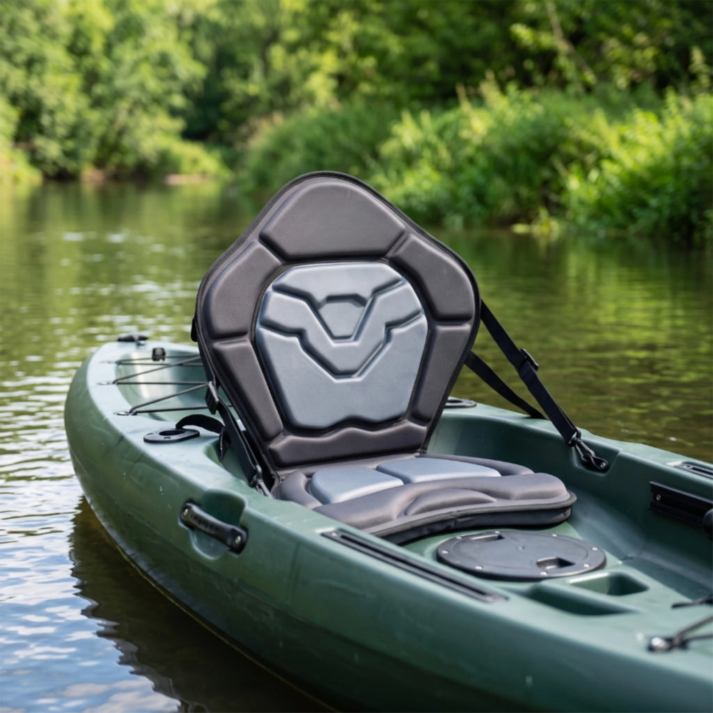Adjustable Kayak Seat with High Backrest – Ergonomic Support Kayak Seat PLUSH