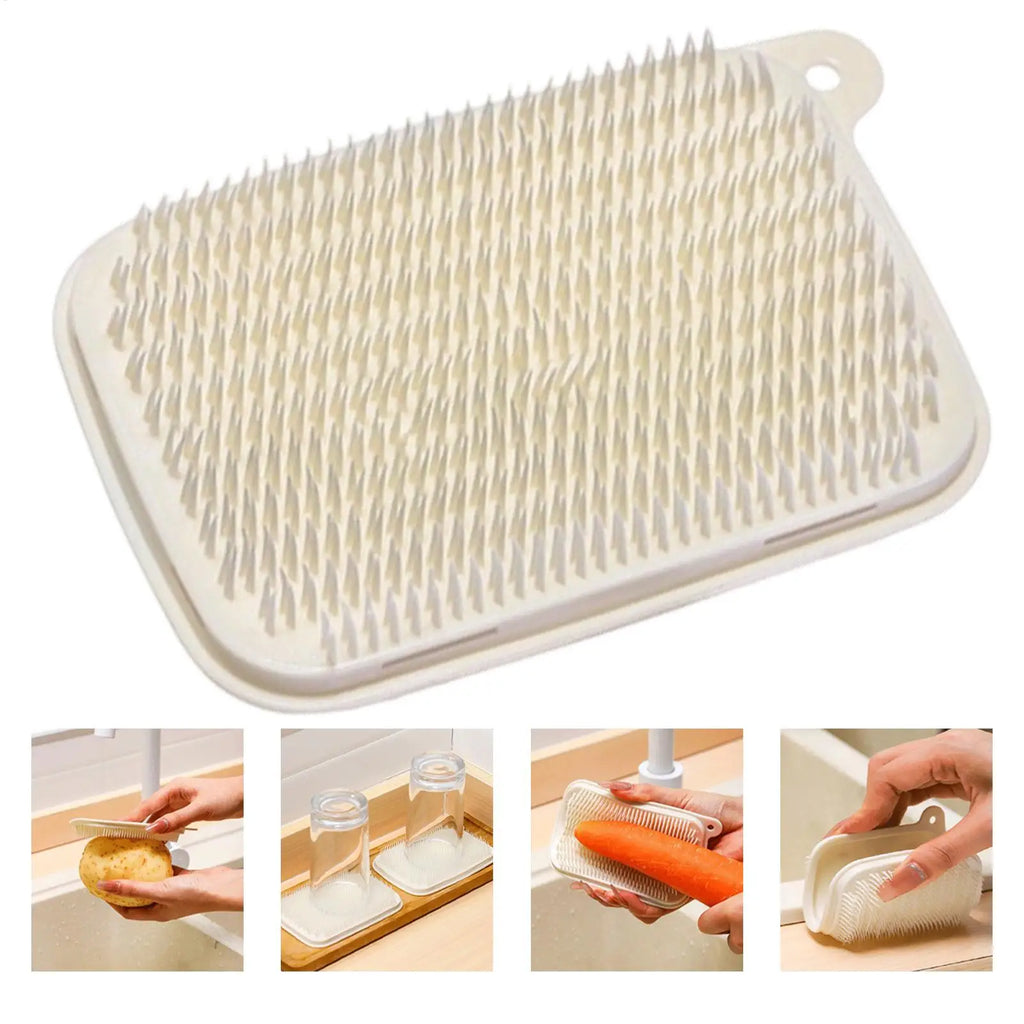 Bendable Fruit & Vegetable Cleaning Brush | Kitchen Scrubber Kitchen Cleaning Brush PLUSH