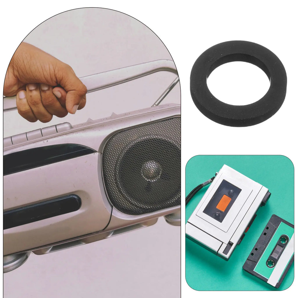 3pcs Rubber Drive Belts for Cassette Tape Deck & Recorder Tape Deck Drive Belt PLUSH