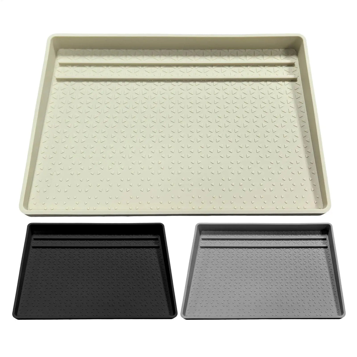 Silicone Toaster Mat & Coffee Tamper Pad | Non-Slip Crumb Tray Silicone Kitchen Mat PLUSH