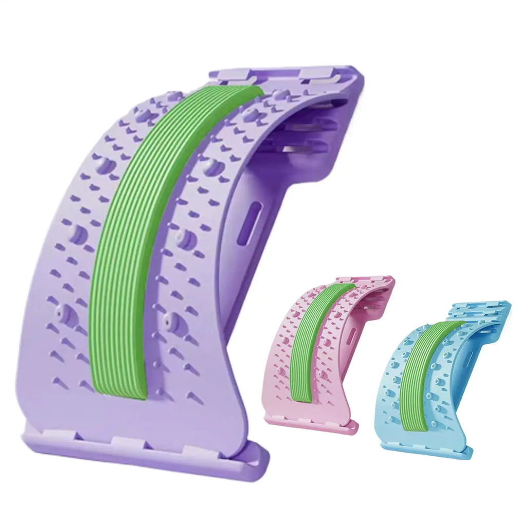 3-Level Adjustable Back Arch Stretcher & Lumbar Massager Back Arch Stretcher PLUSH