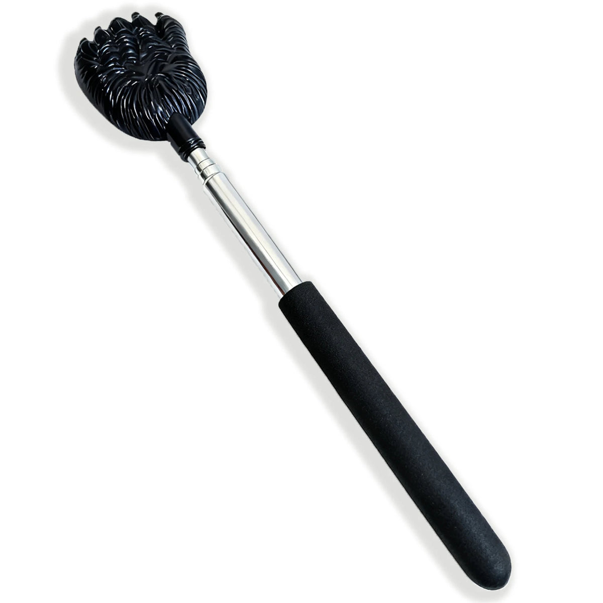 Telescopic Back Scratcher – Extendable Metal Claw Massager Back Scratcher Tool PLUSH Bear Paws