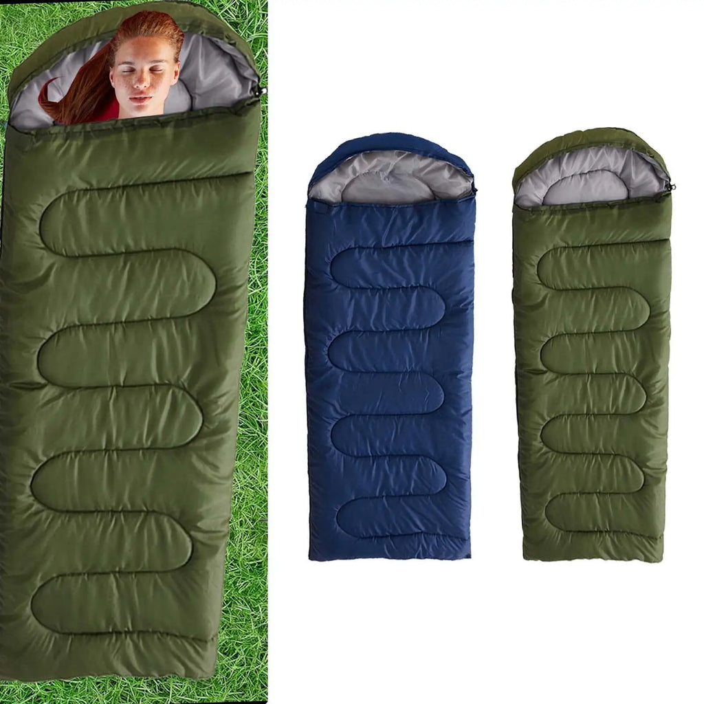 4-Season Waterproof Camping Sleeping Bag | Warm & Portable Camping Sleeping Bag PLUSH