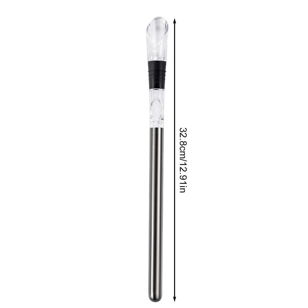 Stainless Steel Wine Chiller Stick – Chill, Aerate & Pour Wine Chiller Stick PLUSH