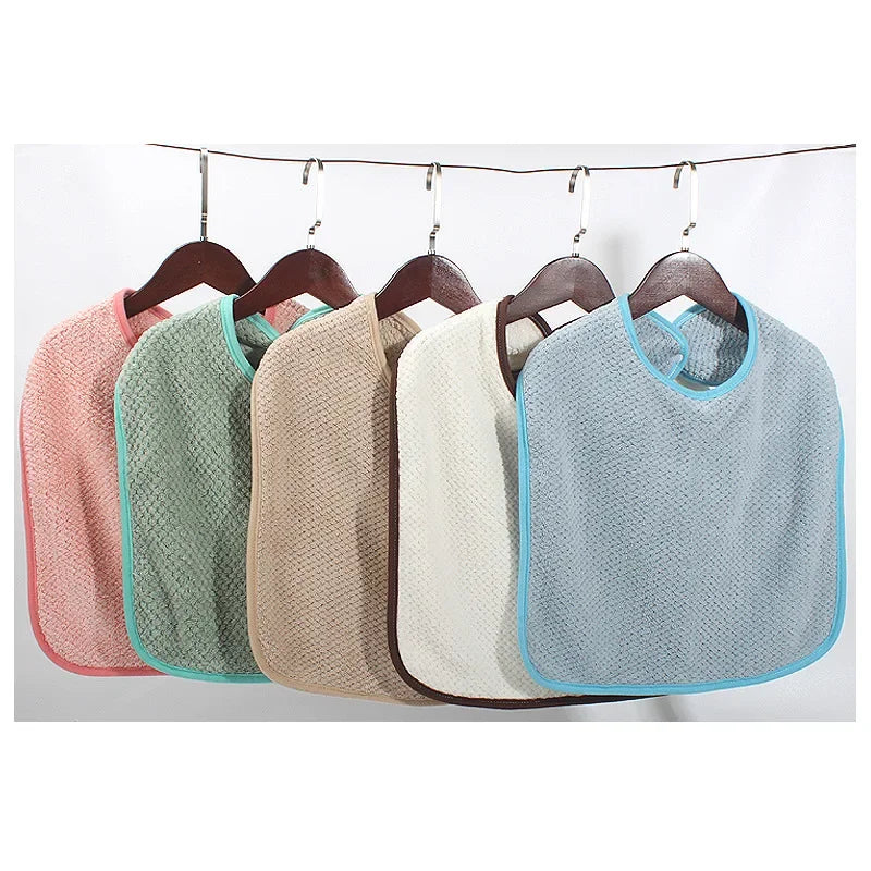 Waterproof Baby Bibs & Burp Cloths – Ruffle Feeding Apron Baby Bibs PLUSH