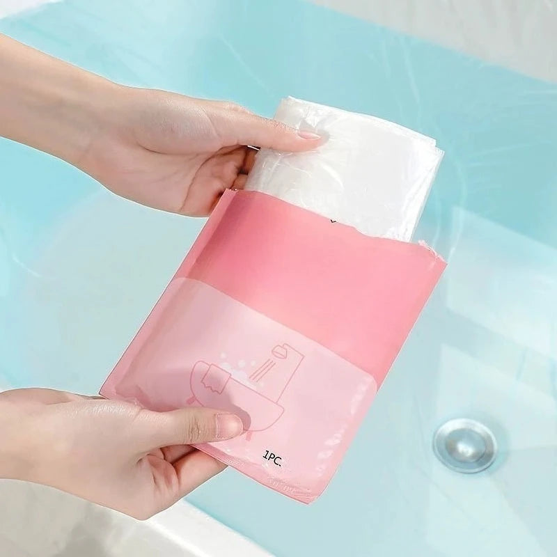Disposable Bathtub Liner Bags 2/6/10 Pack – Travel & Home Bathtub Liner Bag PLUSH