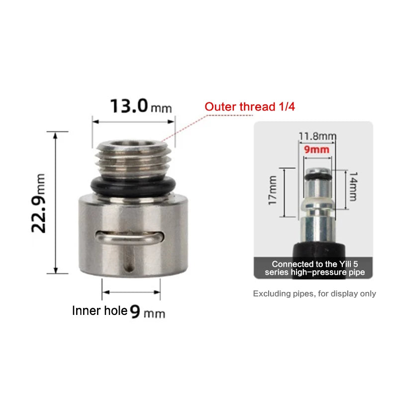 1/4" Pressure Washer Nozzle Adapter Tips for Karcher K Series Pressure Washer Adapter PLUSH A2