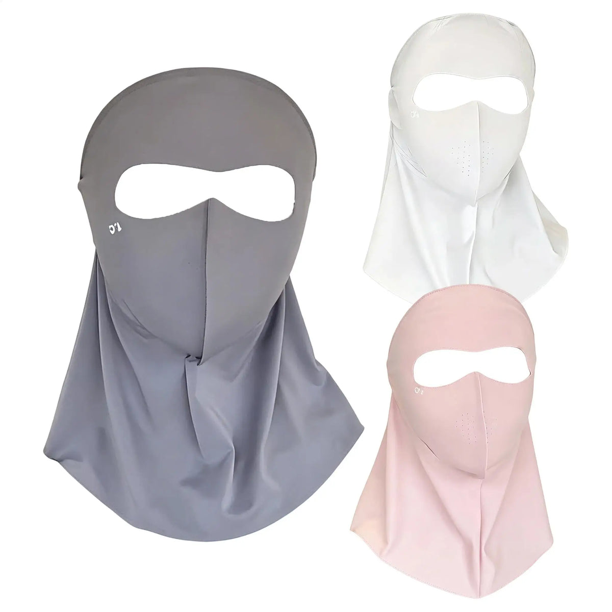 UPF 50+ Ice Silk UV Face Mask & Neck Cover – Breathable UV Sun Face Mask PLUSH