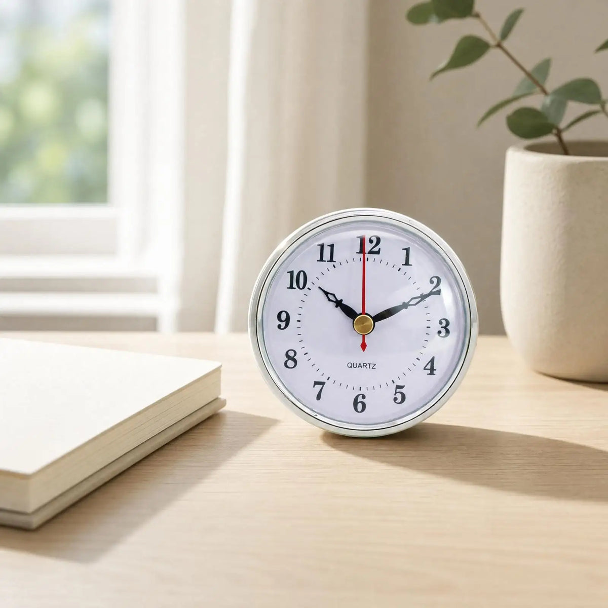 Round Quartz Clock Insert 76mm – DIY Clock Mechanism 3-Pack Clock Insert Mechanism PLUSH