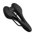 Hollow MTB & Road Bike Saddle – Unisex PU Leather Seat Bike Saddle PLUSH black