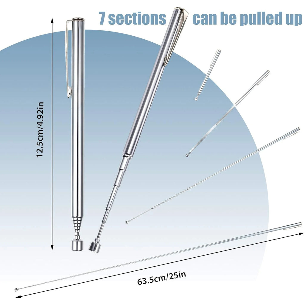 Telescoping Magnetic Pick-Up Tool – 26" Extendable Grabber Stick Magnetic Pick-Up Tool PLUSH