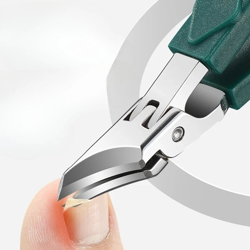 Ouriner Stainless Steel Toenail Clipper Trimmer & Nipper Nail Clipper Nipper PLUSH
