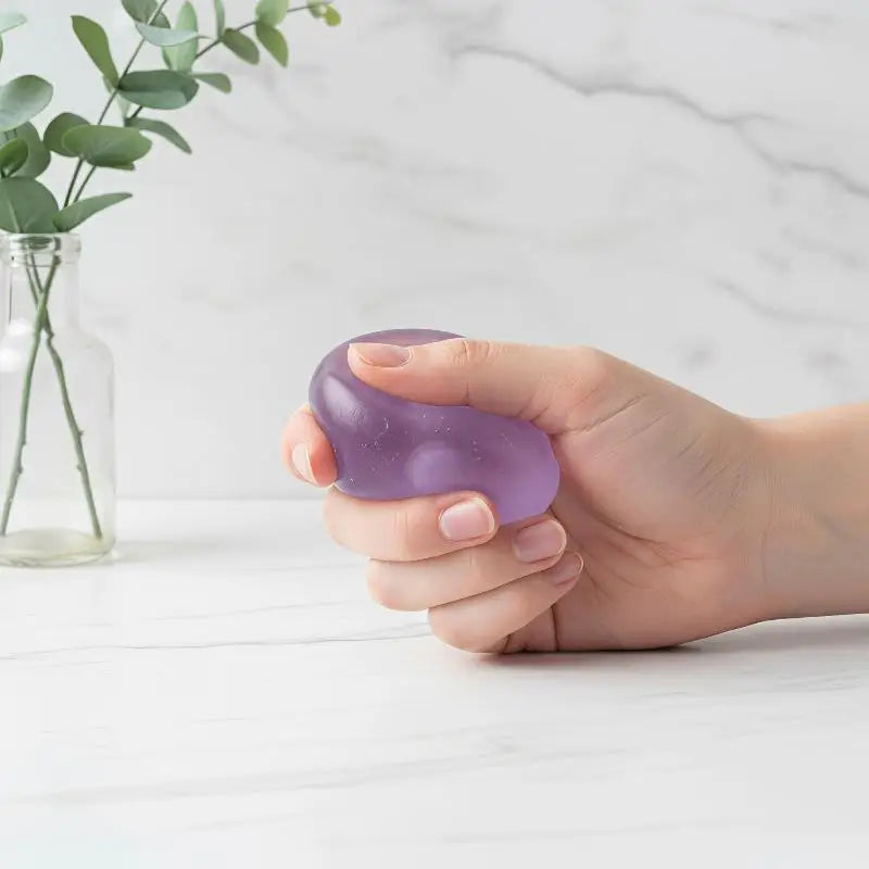 Coconut Oil Stress Balls – Soft Squeezable TPR Fidget Toy Fidget Stress Ball PLUSH