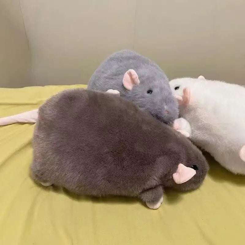 Kawaii Mouse Plush Pillow – Stuffed Rat 35/50/90cm Stuffed Plush Toy PLUSH