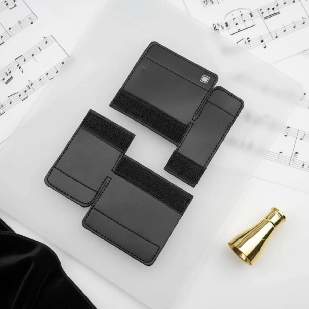 Trombone Leather Slide Grip – Sweat-Absorbent & Anti-Slip Trombone Slide Grip PLUSH