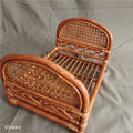 Handmade Vintage Bamboo Chair Newborn Photography Prop Newborn Photo Prop PLUSH 12