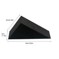 2-Pack EVA Squat Wedge Blocks – Yoga Slant Board & Stretch Squat Wedge Blocks PLUSH Black
